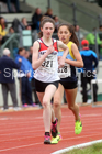 Girls under-15s 1500 metres, North Eastern Track and Fields Champs., Middlesbrough. Photo: David T. Hewitson/Sports for All Pics